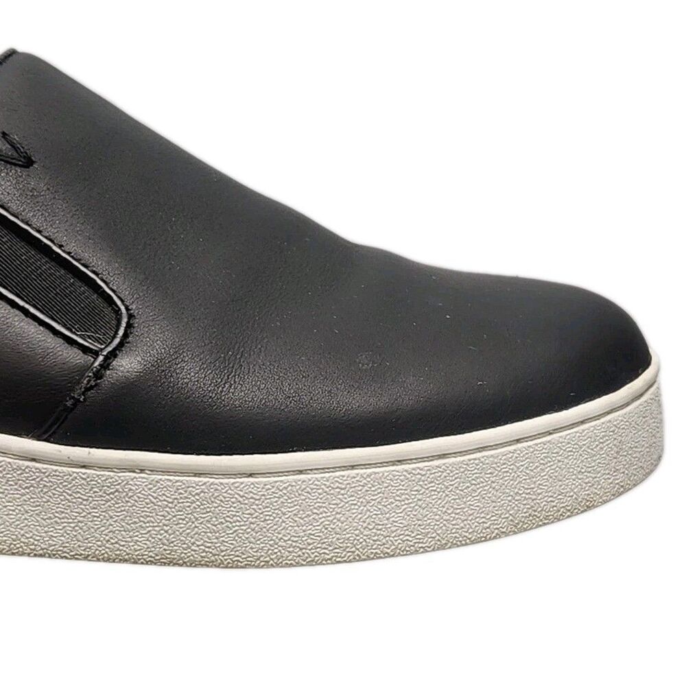 Vionic Shoe Dakota Mule Slip On Sneaker Womens Size 8.5 Black Leather Orthotic - Picture 5 of 12